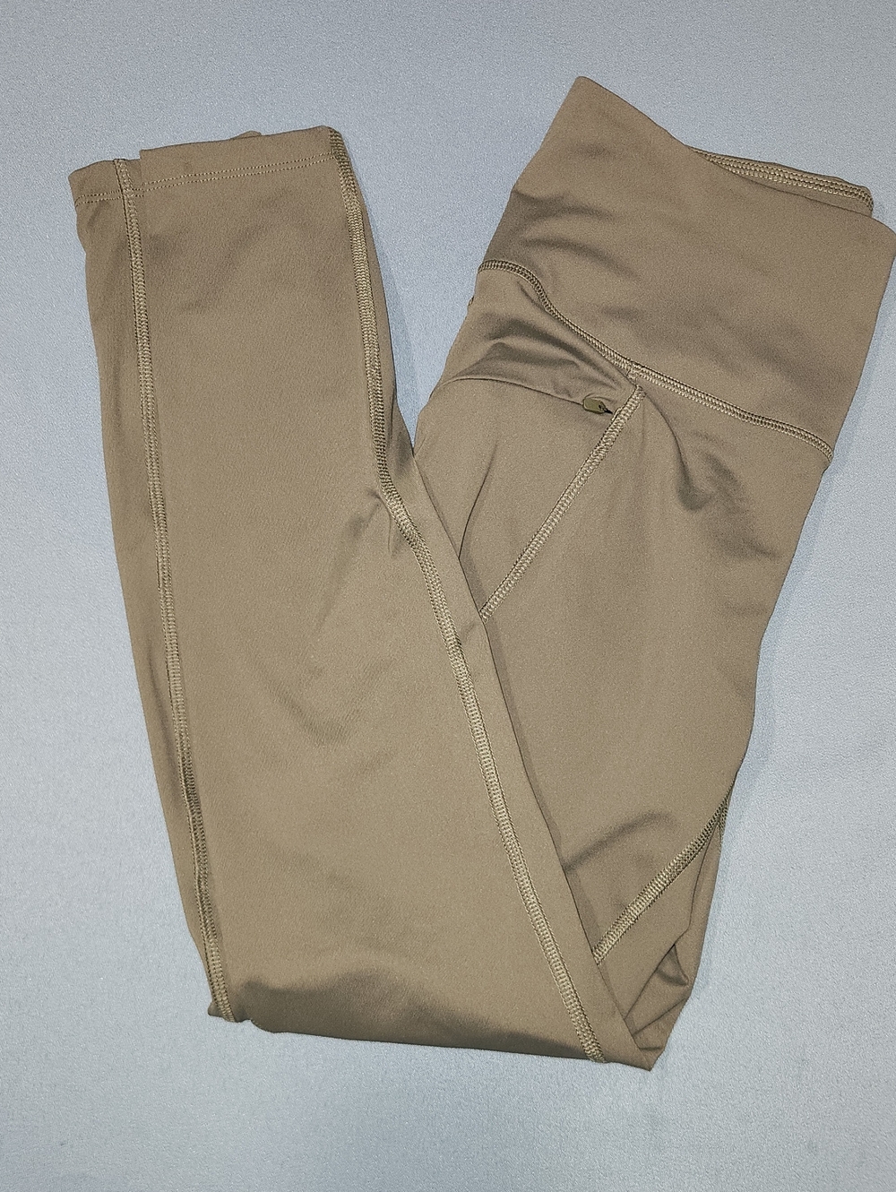 Eddie Bauer Womens Trail Tights In Olive Green. Size Medium.
